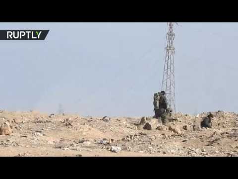 القوات السورية تُهاجم مسلحي داعش في الحويقة بدير الزور