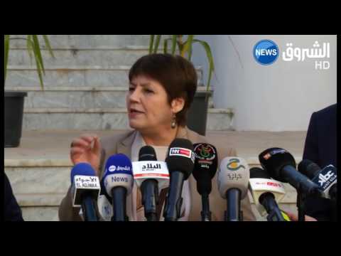 شاهد بن غبريت تدعو النقابات إلى التعقل وتؤكد أن أبواب الحوار مفتوحة