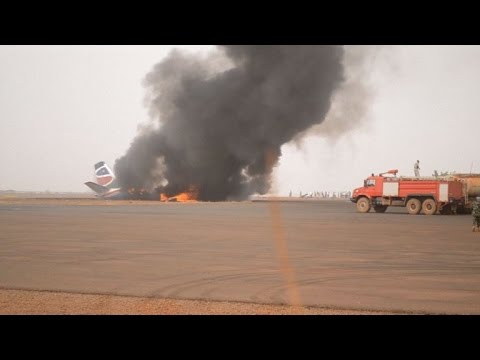 حادث تحطم الطائرة في جنوب السودان لا يُسفر عن قتلى