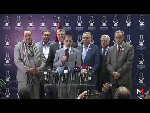 تصريح سعد الدين العثماني حول الإعلان عن الأحزاب المشكلة للحكومة الجديدة