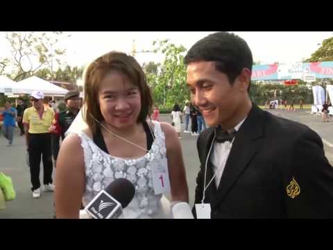 سباق للراغبين في الزواج  في تايلاند بمشاركة 500 شخص