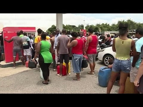 شاهد إضراب عام في إقليم غويانا وانتظار وصول وزراء لحل الأزمة