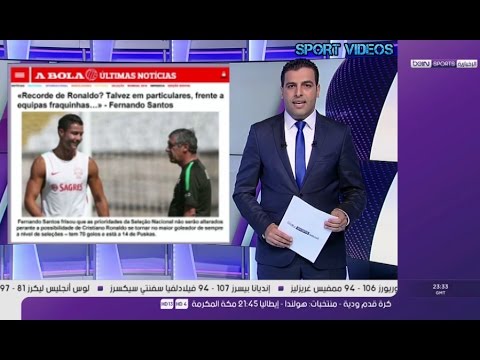 مدرب البرتغال يؤكد أن كريستيانو رونالدو موهبة خارقة