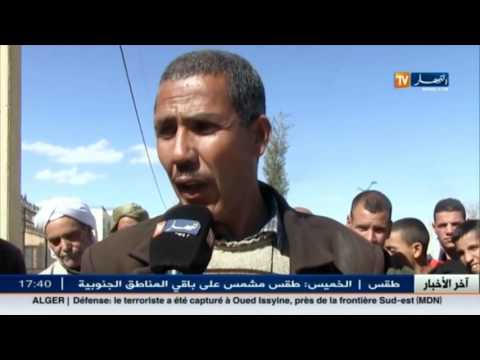 شاهد احتجاج سائقي سيارات الأجرة في الجلفة