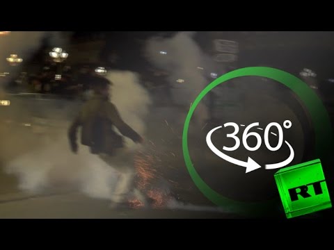 شاهد مظاهرات الجالية الصينية في باريس