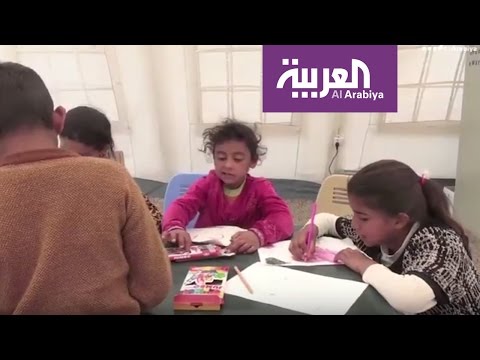 شاهد أطفال من الموصل يفرون لوحدهم