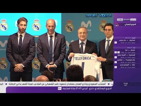 شاهد ريال مدريد يعقد صفقة ضخمة مع شركة اتصالات إسبانية