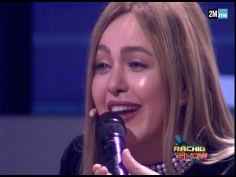 شاهد خولة بنعمران تقلد إيهاب أمير في بلاتو رشيد شو