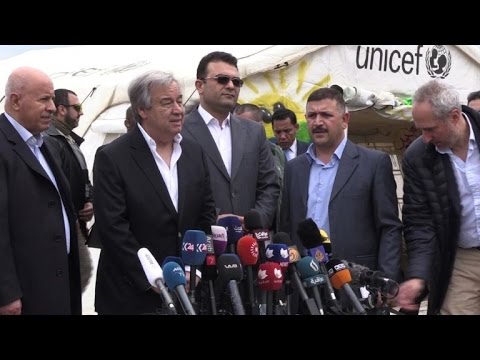 غوتيريش يدعو إلى تضامن أكبر مع سكان الموصل