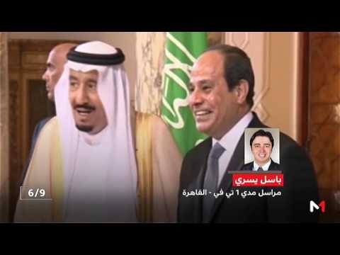 لقاء بين الملك سلمان بالرئيس عبد الفتاح السيسي