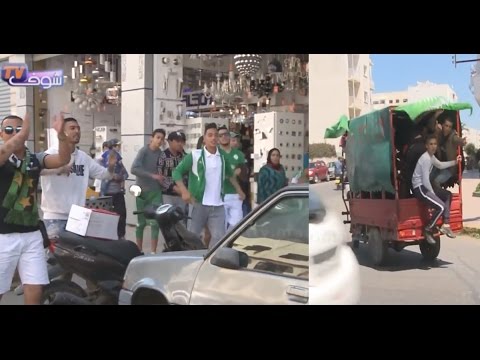 جماهير الرجاء يبدون سعادتهم بملعب محمد الخامس