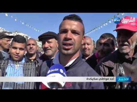 بالفيديو حملة انتخابية باردة في أول يوم لها في الشارع السكيكدي