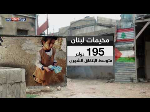 شاهد الفقر والبطالة يسيطران على مخيمات اللجوء الفلسطينية في لبنان