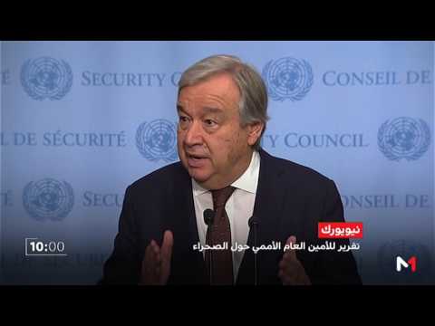 الأمين العام للأمم المتحدة يرغب في إعادة إطلاق مسلسل المفاوضات