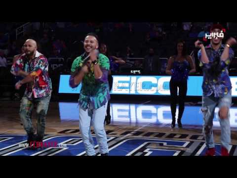 شاهد حسناوات أميركا تغني مع فرقة الفناير