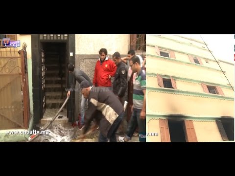 شاهد شارجور حرق دار في الحي المحمدي