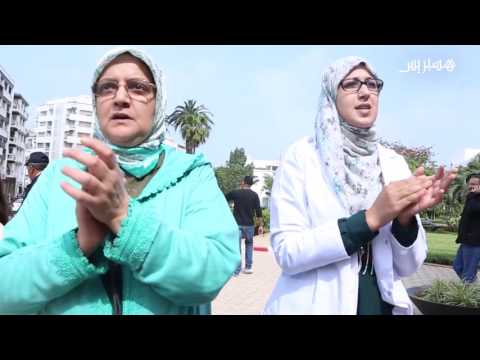 بالفيديو استمرار احتجاجات الاساتذة المتدرّبين