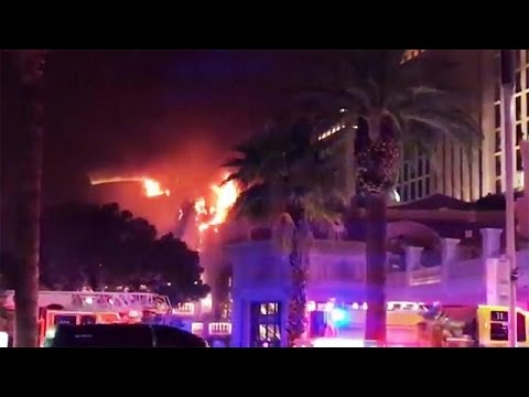 حريق يتسبب في إغلاق كازينو فندق بيلاجيو