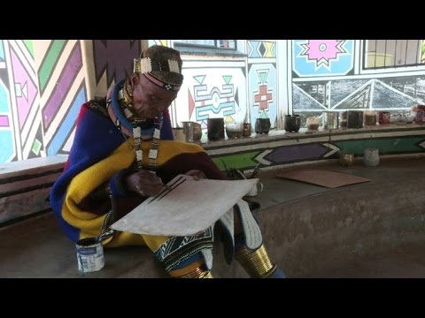 فنانة جنوب أفريقية تحظى باعتراف متأخر في بلدها