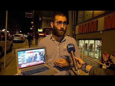 شاهد  فرحة في أوساط الموالين لأردوغان