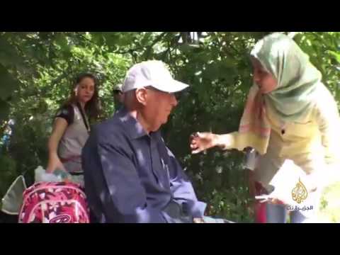 مسيرة العودة لقرية لفتا المقدسية المهجرة