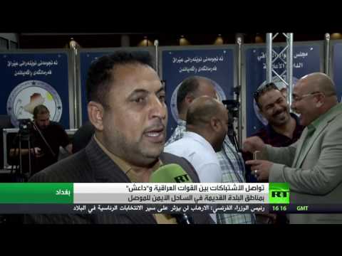 بالفيديو اشتباكات عنيفة قرب جامع النوري في الموصل