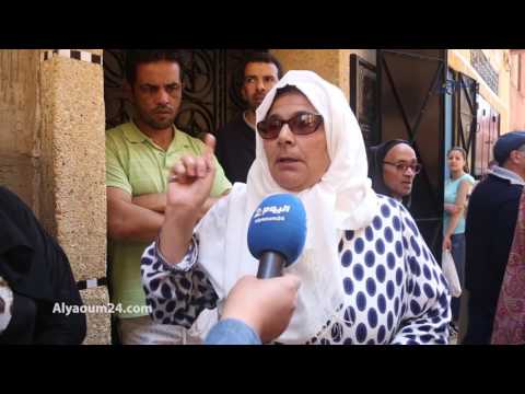 شاهد ابن يحاول طرد والده من منزله في المغرب بعد النصب عليه
