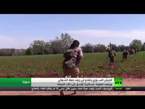 الجيش السوري يتقدم في ريف حماة الشمالي