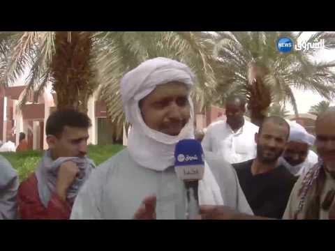 تجار الجملة في المنطقة الحدودية في برج باجي مختار يحتجون