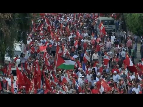 بالفيديو الأول من أيار في لبنان يوم للوفاء إلى فلسطين