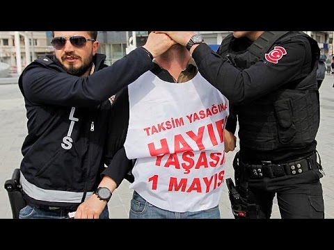 بالفيديو الشرطة التركية تقمع مظاهرات حاشدة بمناسبة يوم العمال العالمي