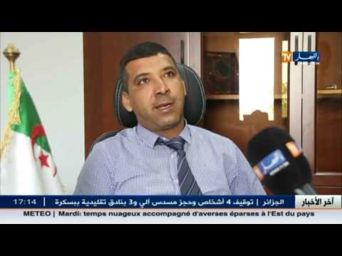 شاهد  تدشين المشروع الإستثماري الأول لإنتاج الحصى في الأغواط