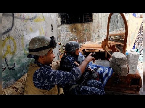 شاهد القوات العراقية تطلق عملية عسكرية جديدة غربي الموصل