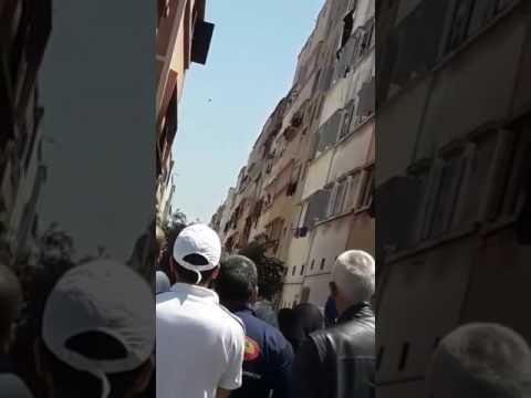 شاهد محاولة انتحار سيدة في حي جميلة 7 في اسباتة