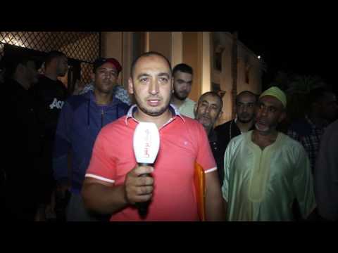 شاهد تصريح لأصحاب حنطة المأكولات في ساحة جامع الفنا