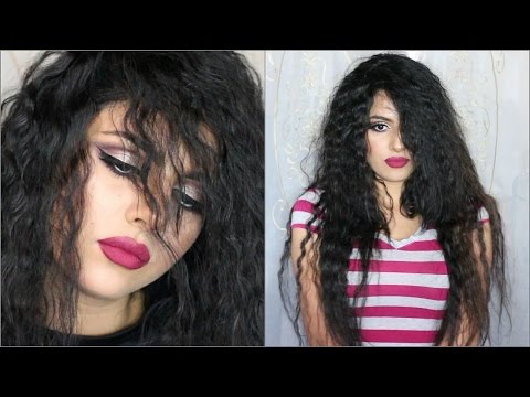 بالفيديو كيف تحصلين على شعر مجعد وجذاب