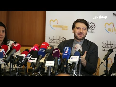 شاهد سامي يوسف يجيب على أسئلة الصحافيين في موازين