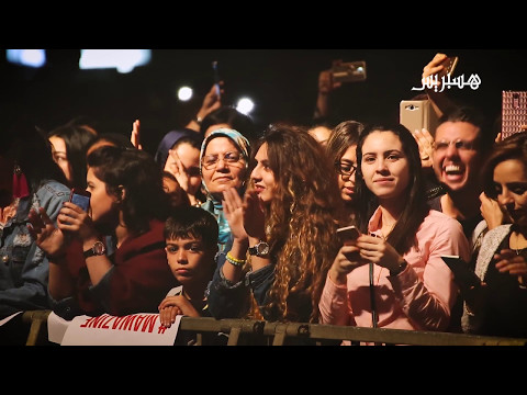 شاهد ماجد المهندس وسط جماهيره بمنصة النهضة