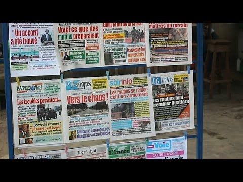 شاهد عودة الهدوء إلى العاصمة ابيجان وبواكية