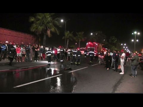 شاهد حادثة سير مميتة قرب قنطرة أولاد زيان