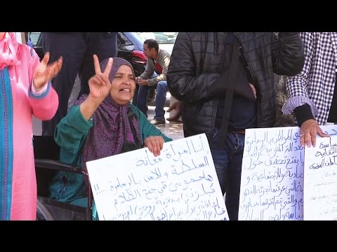 بالفيديو وقفة احتجاجية من أجل السكن في الزمامرة في الدار البيضاء