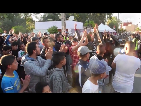 بالفيديو احتجاجات عارمة تطالب بالعمل في مجمع الفوسفاط