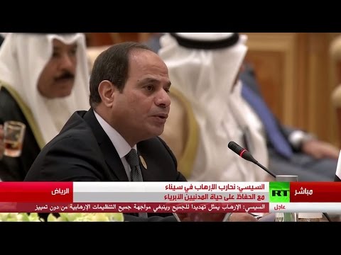 شاهد السيسي يؤكد أن مصر نحارب الإرهاب في سيناء