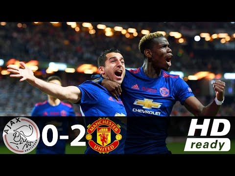 شاهد مانشستر يونايتد يُتوَّج بطلًا للدوري الأوروبي