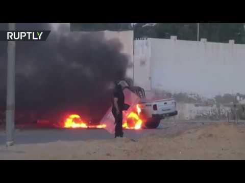 شاهد هدوء نسبي في الجنوب التونسي