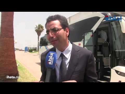 شاهد مدير عام ستيام يعلن تزويد الشركة بجيل جديد من الحافلات