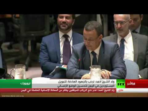 شاهد ولد الشيخ يؤكّد أنّ أطراف النزاع في اليمن تقود البلاد إلى الهاوية