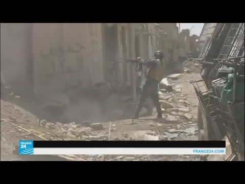 شاهد تنظيم داعش بات محاصرا في الموصل