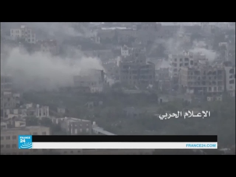 شاهد القوات الحكومية تسيطر على قسم من مجمع القصر الجمهوري في تعز