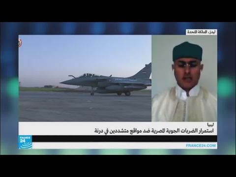 شاهد استمرار الغارات الجوية المصرية على مواقع عدّة في ليبيا